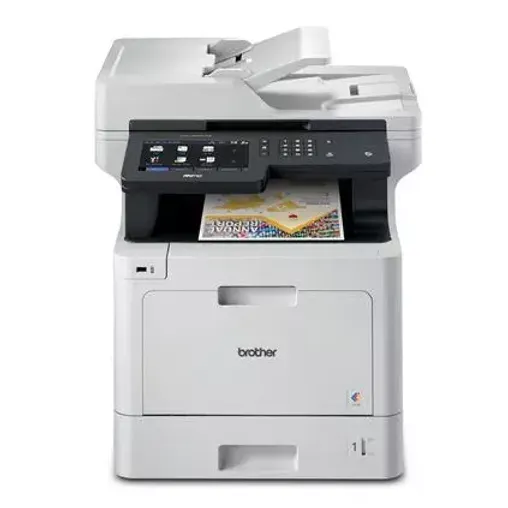 Business Color Laser All-in-One Printer with Low-cost Printing, Duplex Print, Sc